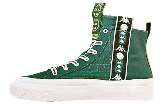 Кеды Kappa Casual Shoes высокие зеленые (арт. K0AW5CC49D-381)