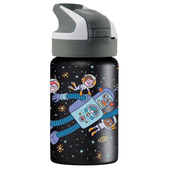 LAKEN Space Robot 350 ml Stainless Steel Bottle