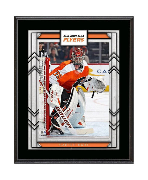 Carter Hart Philadelphia Flyers 10.5" x 13" Sublimated Player Plaque
