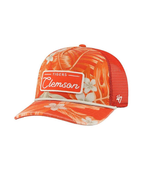 Men's Orange Clemson Tigers Tropicalia Hitch Adjustable Hat