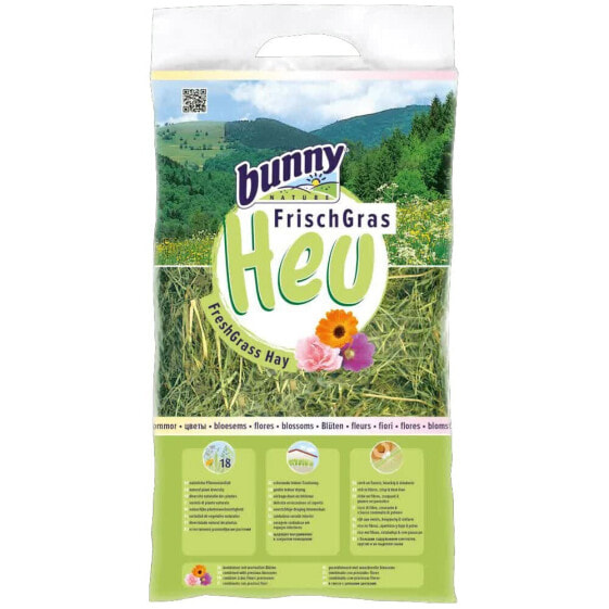 BUNNY Heno Fresh Flowers 500g Roedant Food