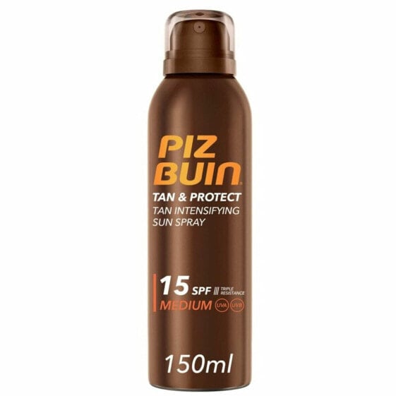 Спрей для загара Tan & Protect Medium Piz Buin Tan Protect Intensifying Spf 15 Spf 15 (150 ml)
