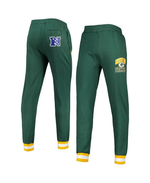 Брюки-джоггеры Starter мужские Green Green Bay Packers Blitz Fleece