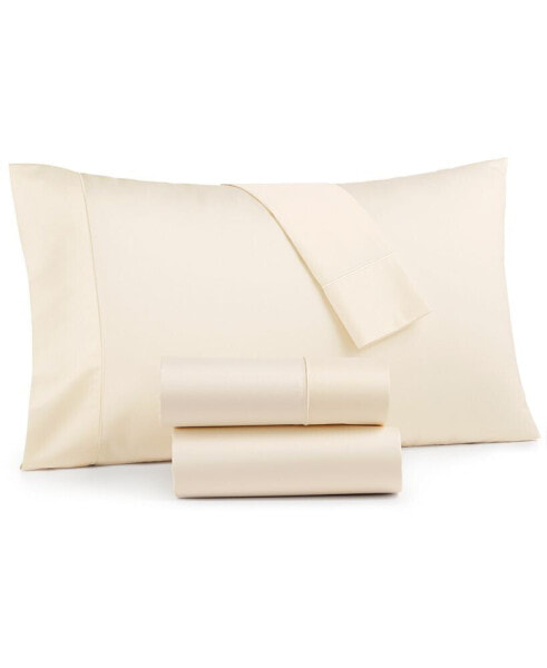 Sleep Luxe 800 Thread Count 100% Cotton 4-Pc. Sheet Set, California King, Created for Macy's