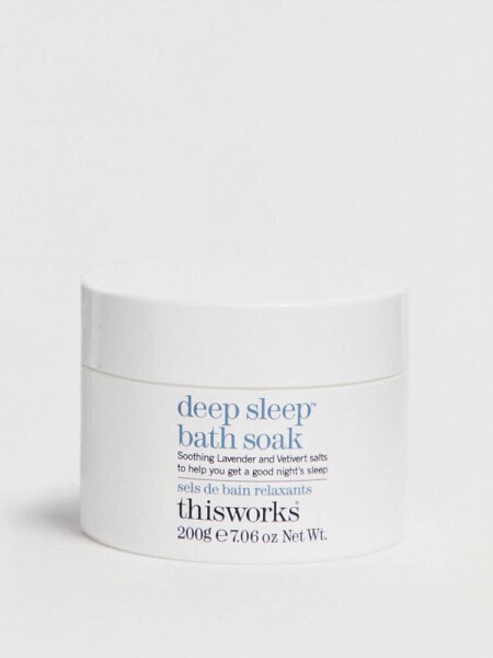 This Works deep sleep bath soak 200g