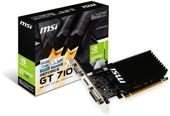 MSI GeForce GT 730 2GB DDR3 PCI-E x16 DVI HDMI passiv
