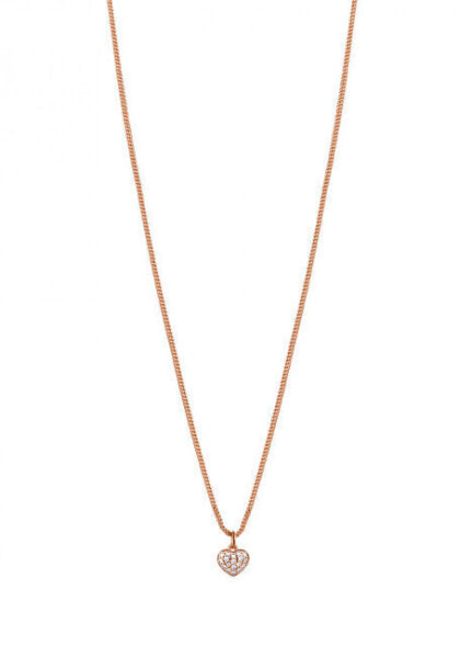 Колье Rosato Allegra Bronze Heart Necklace