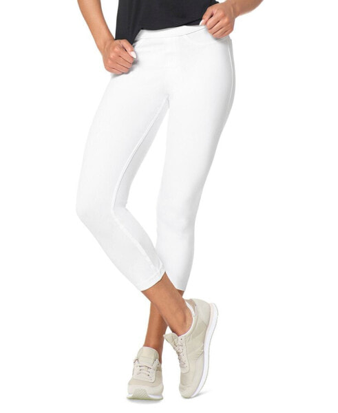 Women's Mid-Rise Pull-On Denim Capri Leggings