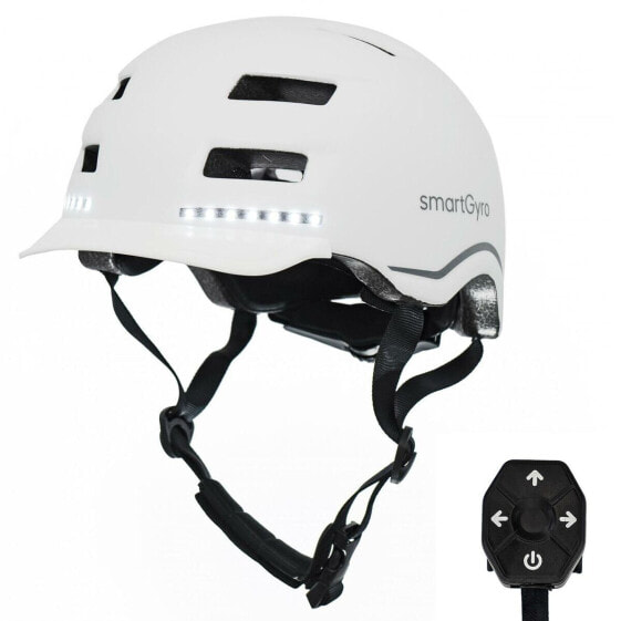 Шлем для электросамоката SMARTGYRO SMART MAX Белый