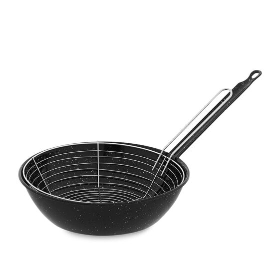 Сковорода с корзиной Vaello Чёрный Эмалированная сталь Ø 28 см