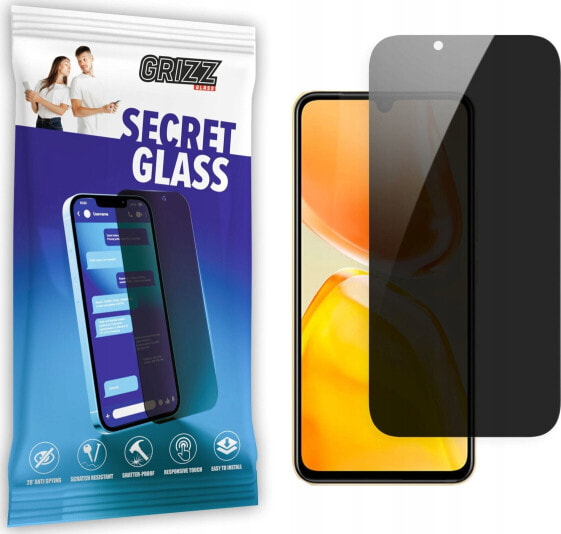 GrizzGlass Szkło prywatyzujące GrizzGlass SecretGlass Vivo X80 Lite