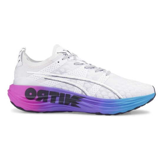 Puma Foreverrun Nitro Sunset Running Mens White Sneakers Athletic Shoes 3800070
