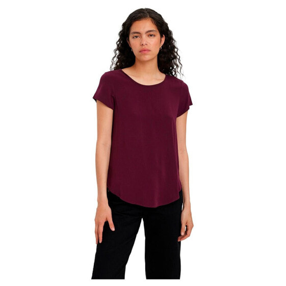 VERO MODA Becca Plain short sleeve T-shirt