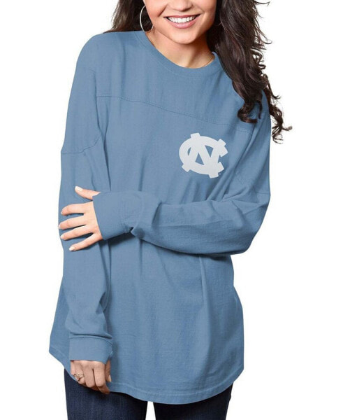 Толстовка Pressbox женская North Carolina Tar Heels The Big Shirt Oversized