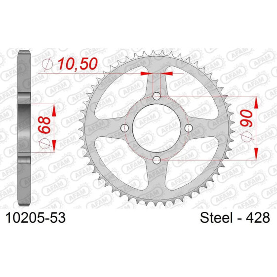 AFAM 10205 Rear Sprocket