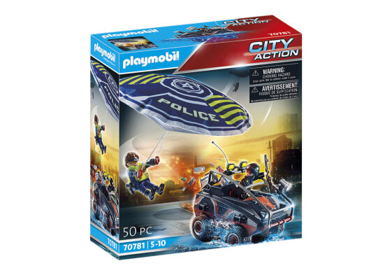 Игровой набор Playmobil City Action "Погоня за амфибийным транспортным средством"