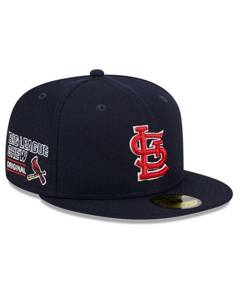 Men's Navy St. Louis Cardinals Big League Chew Team 59FIFTY Fitted Hat