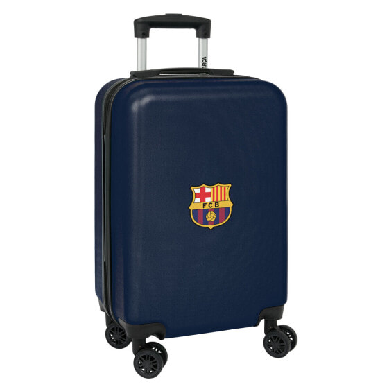 Чемодан для ручной клади F.C. Barcelona 24/25 Тёмно Бордовый Тёмно Синий 20'' 20 L 34,5 x 55 x 20 cm