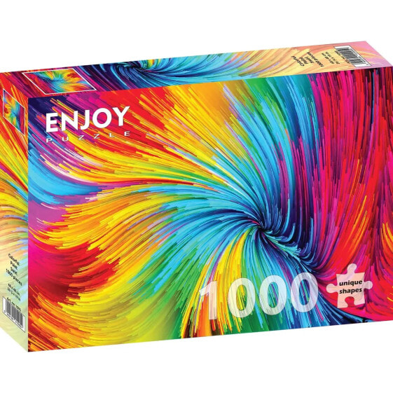 Пазл с яркими красками Enjoy Puzzle Bunte Farbwirbel 1000 деталей