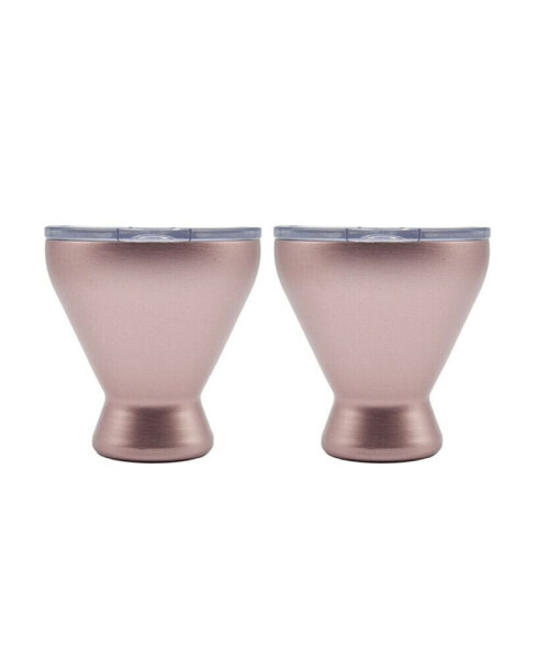 11 oz Insulated Cocktail Tumblers Set, 2 Piece