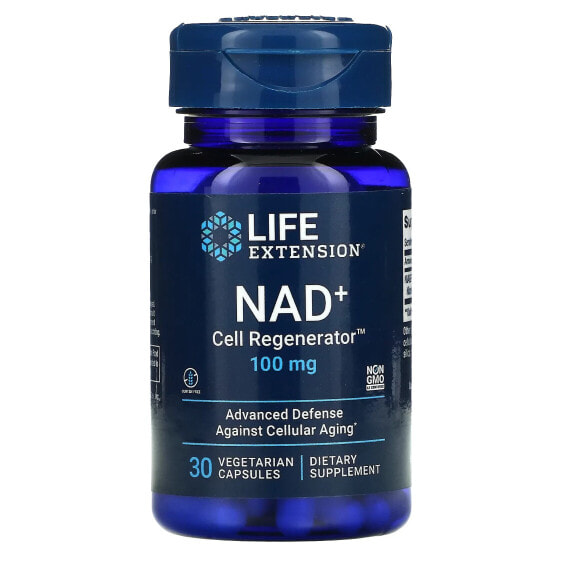NAD+ Cell Regenerator, 100 mg, 30 Vegetarian Capsules