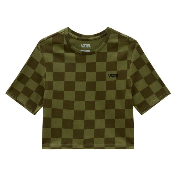 VANS Checker Crop II short sleeve T-shirt