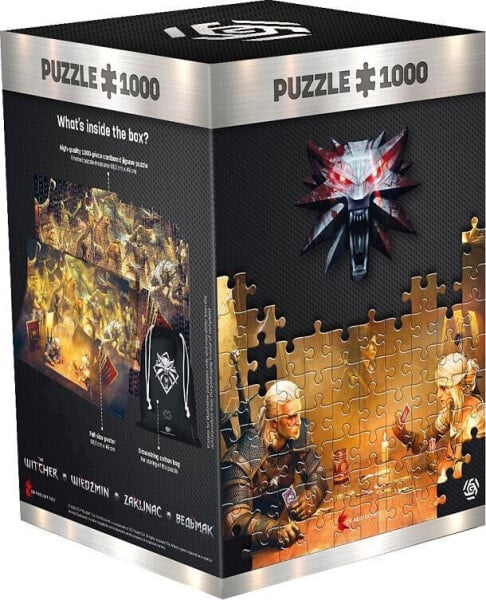 Good Loot Puzzle 1000 elementów The Witcher (Wiedźmin): Playing Gwent