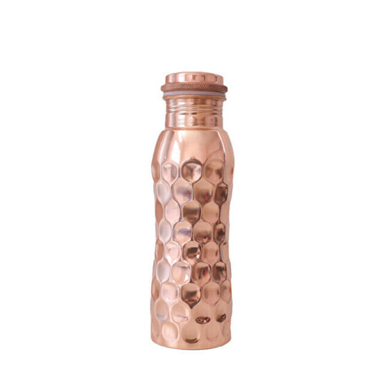 Бутылка для воды Forrest & Love Медная с роскошным алмазным орнаментом 600 мл