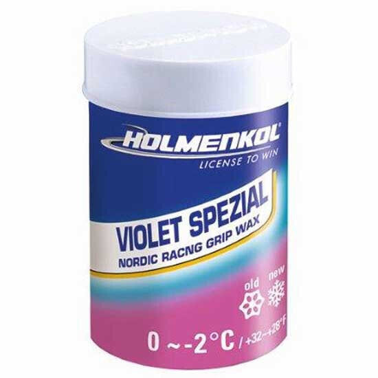 HOLMENKOL Grip Violet Spezial +0°C/-2°C Wax 45 g