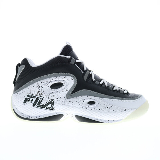 Fila Grant Hill 3 1BM01754-018 Mens Black Leather Athletic Basketball Shoes 12