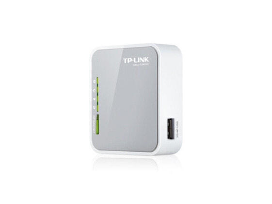 TP-LINK TL-MR3020 - Cellular wireless network equipment - Grey - White - Fast Ethernet - 10,100 Mbit/s - IEEE 802.11b,IEEE 802.11g,IEEE 802.11n - 802.11b,802.11g,Wi-Fi 4 (802.11n)