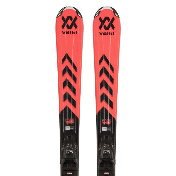 VOLKL Racetiger Red+7.0 vMotion R Youth Alpine Skis