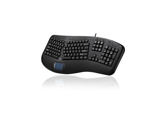 ERGONOMIC TOUCHPAD KEYBOARD USB