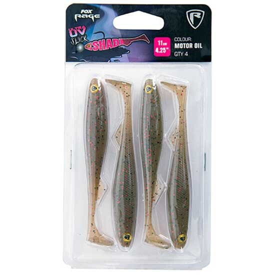 FOX RAGE Slick Shad Ultra UV Soft Lure 110 mm