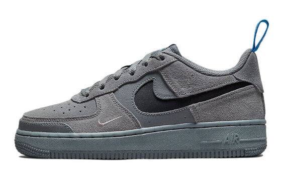 Nike Air Force 1 Low 耐磨 低帮 板鞋 GS 灰色 / Кроссовки Nike Air Force DQ1097-001