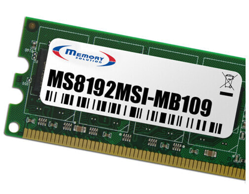 Memorysolution Memory Solution MS8192MSI-MB109 - 8 GB