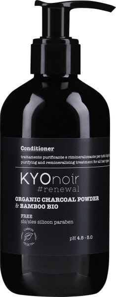 Haarspülung mit Bambuskohle - Kyo Noir Organic Charcoal Conditioner 250 ml