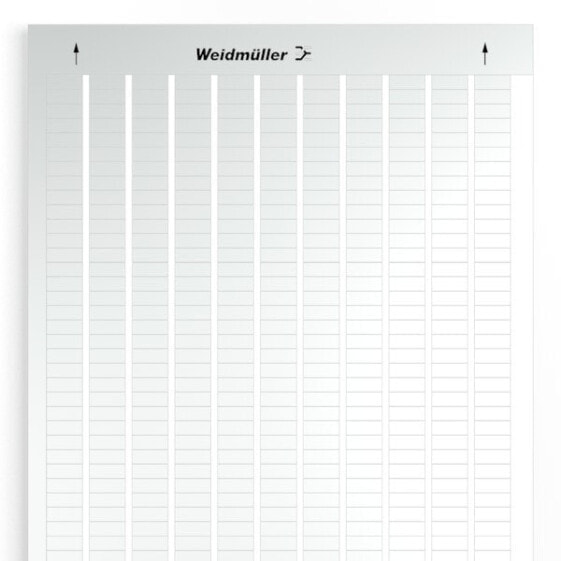 Weidmüller LM MT300 15/6 SI - Silver - Rectangle - Polyester - Laser - RoHS - 6 mm