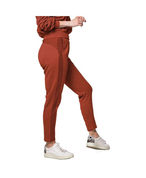 Women's French Terry Reverse Side Panel Trouser Jogger