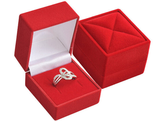 Подарочная упаковка JK Box Velvet для кольца RE-02 / A7