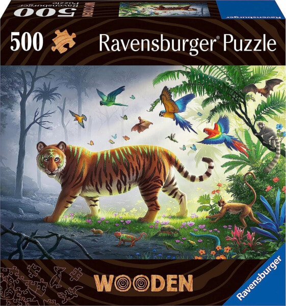 Ravensburger Ravensburger Wooden Puzzle Tiger in the Jungle (505 pieces)