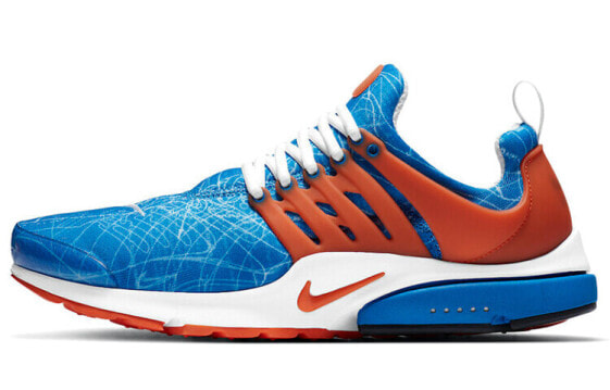 Кроссовки Nike Air Presto "Soar" мужские, оранжево-голубые.