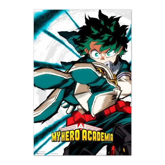 Постер My Hero Academia с Изуку Мидорией