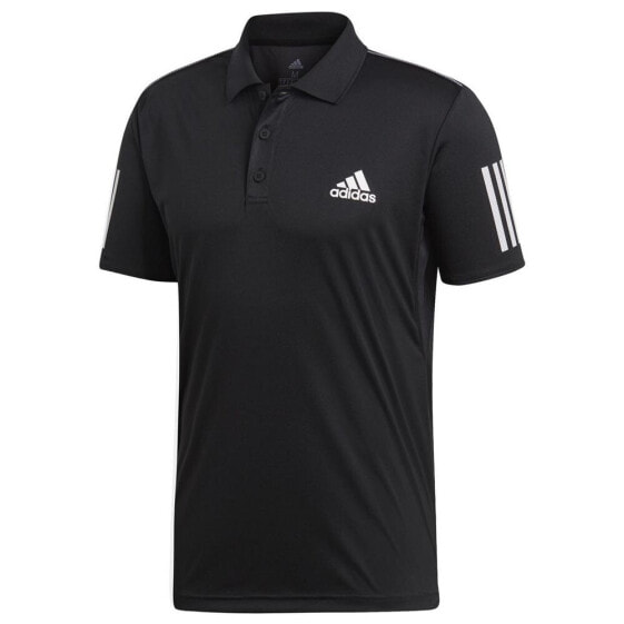 ADIDAS Club 3 Stripes short sleeve polo