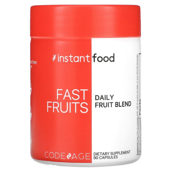 Instant Food, Fast Fruits, Daily Fruit Blend, 90 Capsules