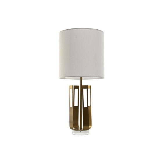 Настольная лампа декоративная Home ESPRIT Белый Позолоченный Железо 50 W 220 V 35 x 35 x 78 cm