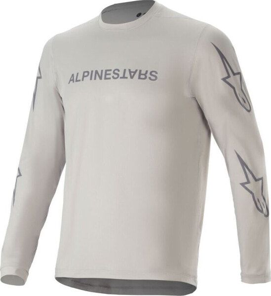 Alpinestars Koszulka długi rękaw ALPINESTARS A-DURA SWITCH LS JERSEY, Light Gray Rozmiar: XL