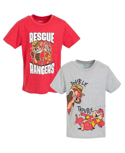 Chip and Dale 2 Pack T-Shirts Toddler| Child Boys