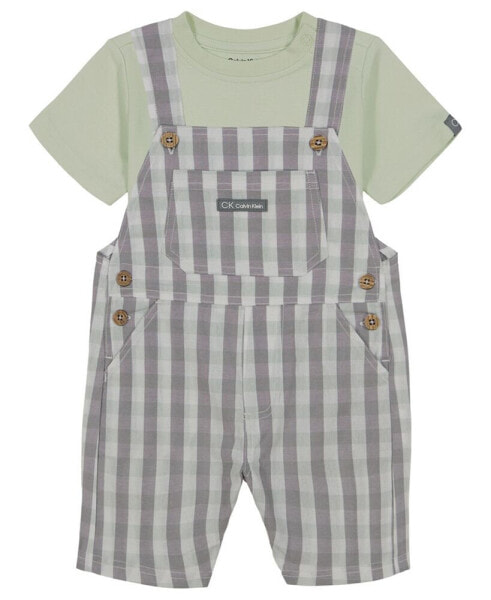 Костюм Calvin Klein Check Poplin Shortall.