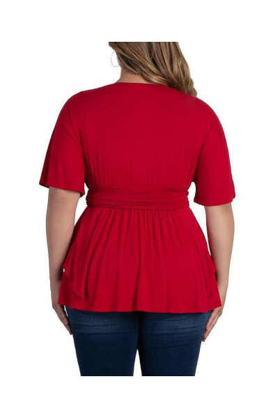 Plus Size Promenade Jersey Top